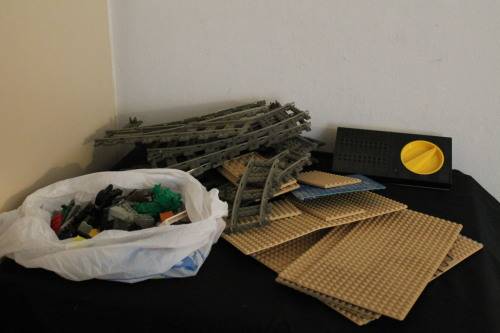 Lego Train Tracks and Sheets