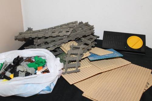Lego Train Tracks and Sheets