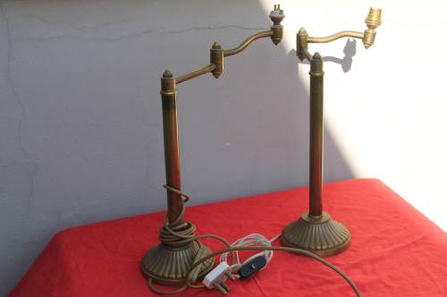 2 Brass Lamps