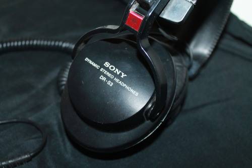 Vintage Sony  DR -S3 Headphones