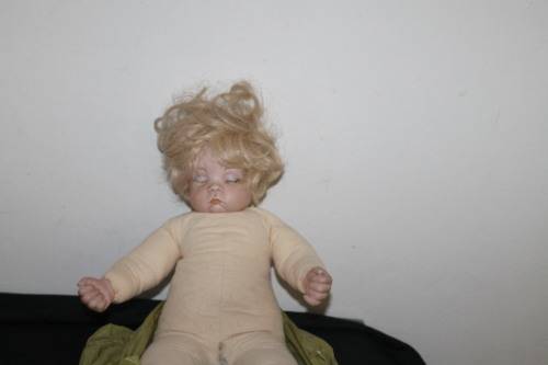 Sleeping Porcelain Doll