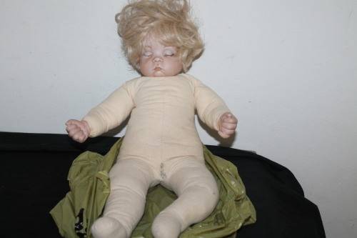 Sleeping Porcelain Doll