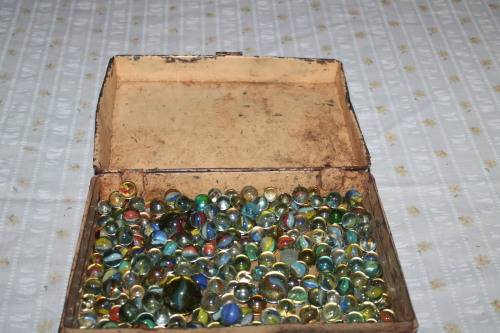 Tin of Marbles