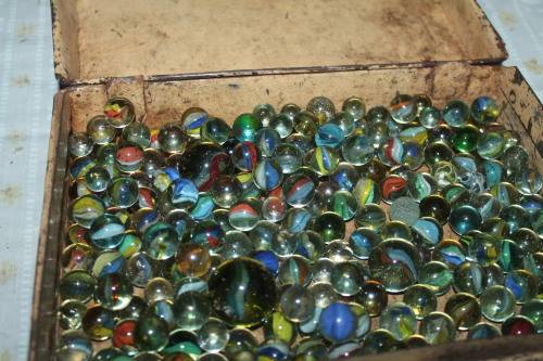 Tin of Marbles