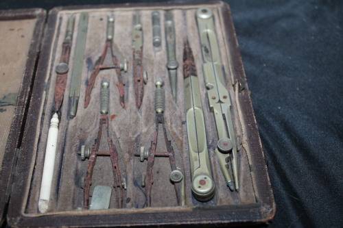 Vintage Drafting  Set