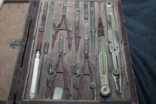 Vintage Drafting  Set
