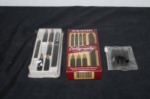 Sheaffer and Osmiroid Calligraphy Pen Sets
