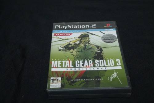 Playstation 2  Metal Gear  Solid 3 Subsistence