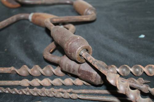 2 Hand Held Drills and Bits