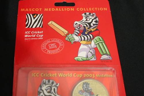 Mascot Medallion 2003 ICC Cricket