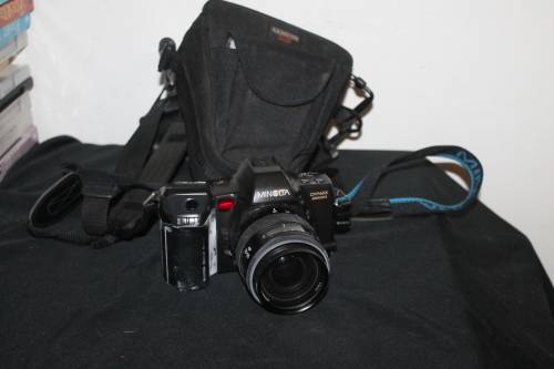 Minolta Dynax 8000i with Minolta 55mm lens