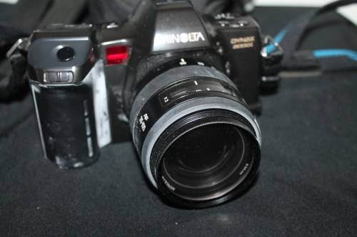 Minolta Dynax 8000i with Minolta 55mm lens