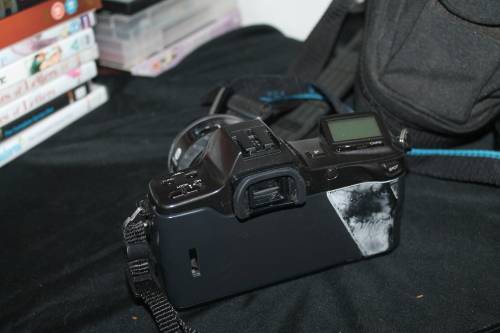 Minolta Dynax 8000i with Minolta 55mm lens