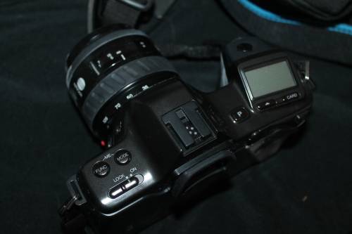Minolta Dynax 8000i with Minolta 55mm lens