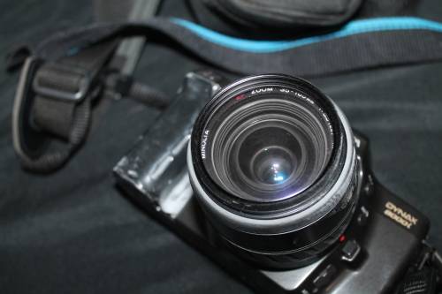 Minolta Dynax 8000i with Minolta 55mm lens