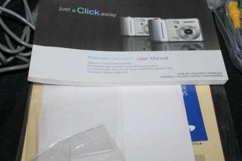 Samsung Digimax S500 Boxed