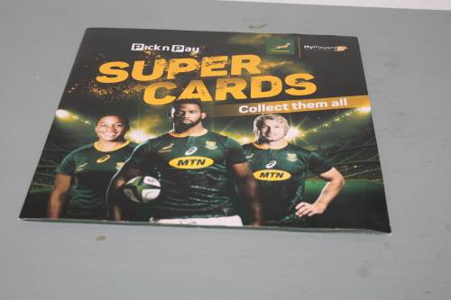 Pick n Pay Super cards Album and stickers complete