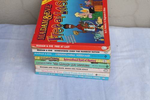 8 Assorted Madam and Eve Books