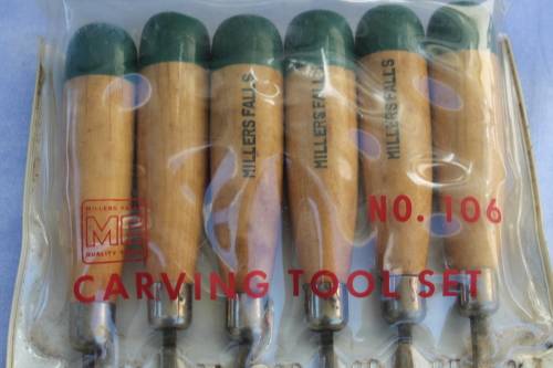 Miller Falls Carving Tools