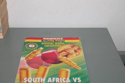 Official Medal Collection Checkers Cricket