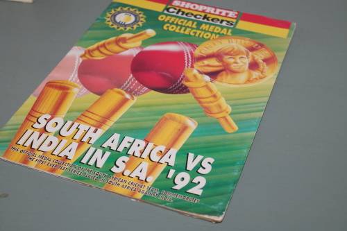 Official Medal Collection Checkers Cricket