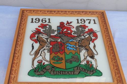 Framed Coat of arms 1961 - 1972