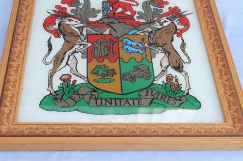 Framed Coat of arms 1961 - 1972