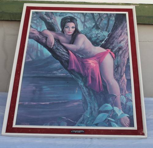 J H Lynch Woodland Goddess Print