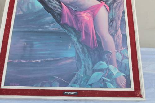 J H Lynch Woodland Goddess Print