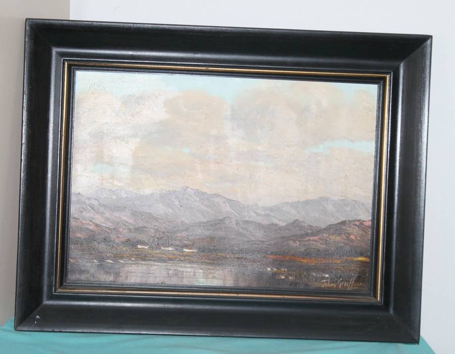 Johan Greeff Oil Painting