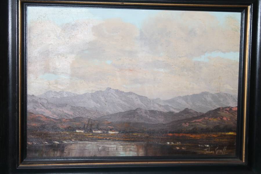 Johan Greeff Oil Painting
