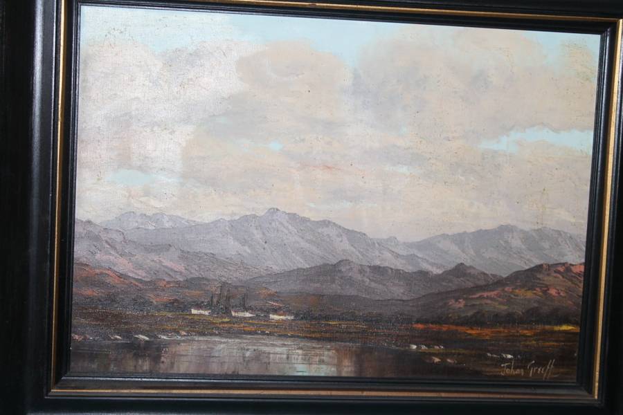 Johan Greeff Oil Painting