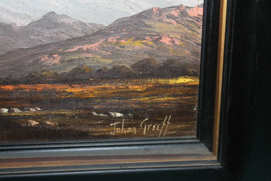 Johan Greeff Oil Painting
