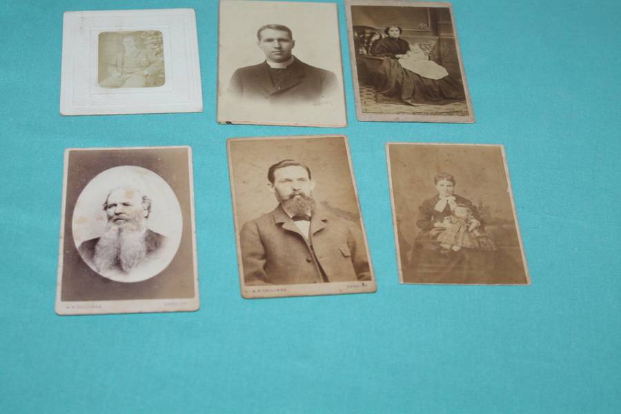 25 Old Black & White photos and some letters