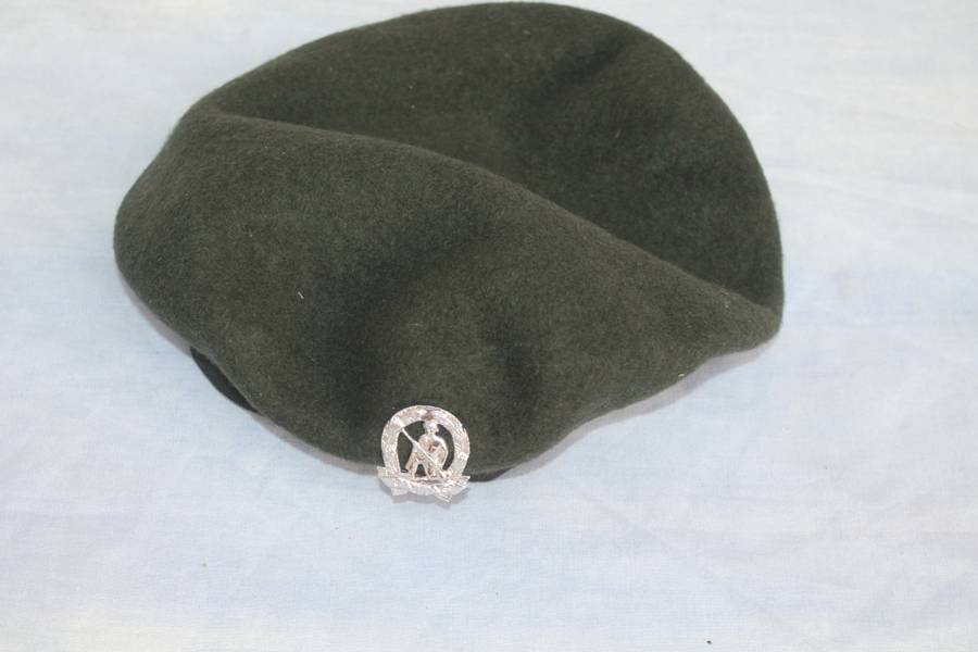 Army Beret with Badge
