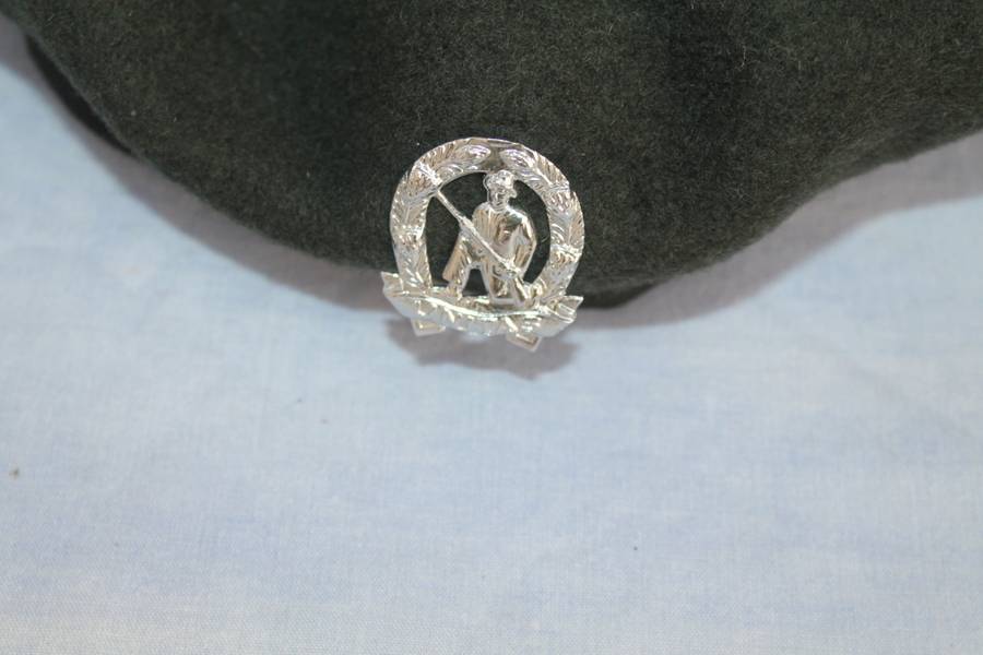 Army Beret with Badge