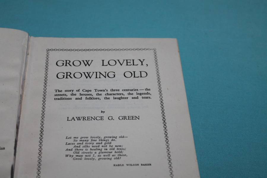 Lawrence G green Grow Lovely Growing Old