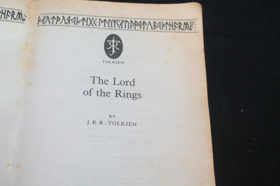J J R Tolkien The Lord of the Rings