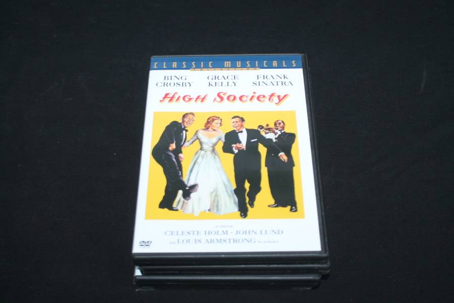 Hight Society Bing Crosby Frank Sinatra & Grace Kelly