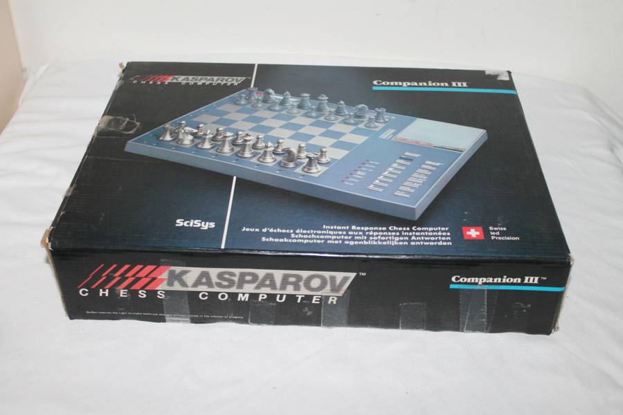 Kasparov Companion III Chess Computer Boxed