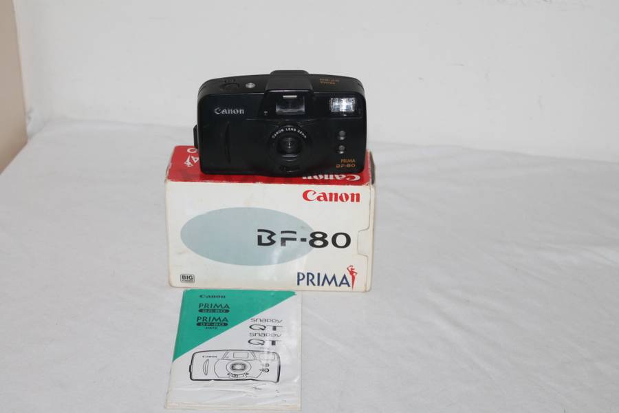 Boxed Canon BF 80 Film Camera