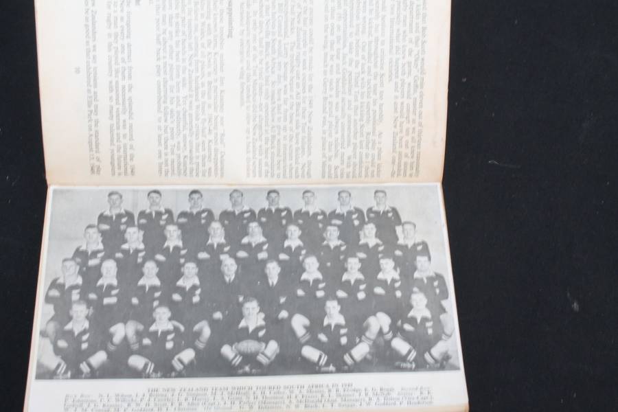 1950 South African Rugby Annual  - Contains stats of rugby matches played in SA 1891 to 1949