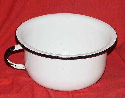 Enamel Chamber Pot
