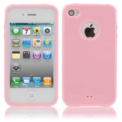 Smooth TPU Case for iPhone 4 & 4S , iPhone 4(CDMA) , Pink *SALE*