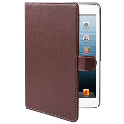 Melkco Series Litchi Texture Leather Case with Credit Card Slot & Holder for iPad mini (Coffee)