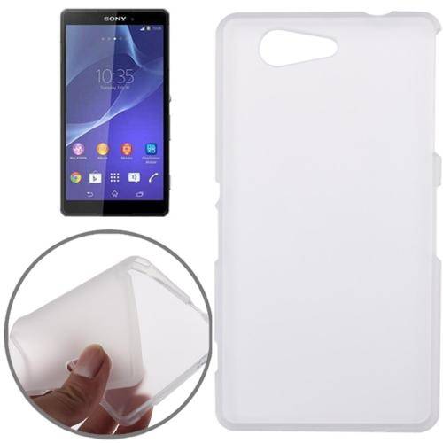 Double Frosted TPU Case for Sony Xperia Z3 Compact D5803 / D5833(White)