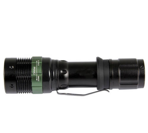 CREE LED Flashlight Dual Power Source Waterproof Torch, 3 modes with Zoom - 3 on Auction!!