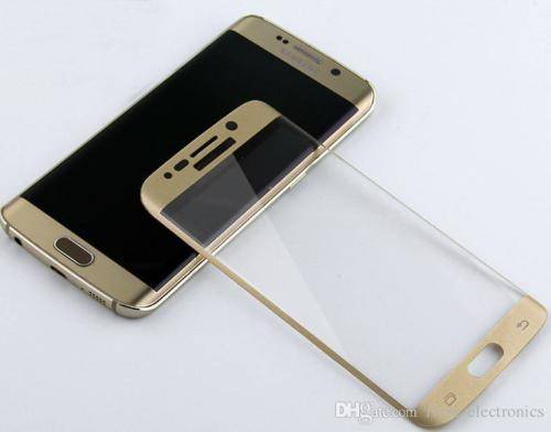 Samsung S6 Edge Plus Tempered glass screen protector (Gold)