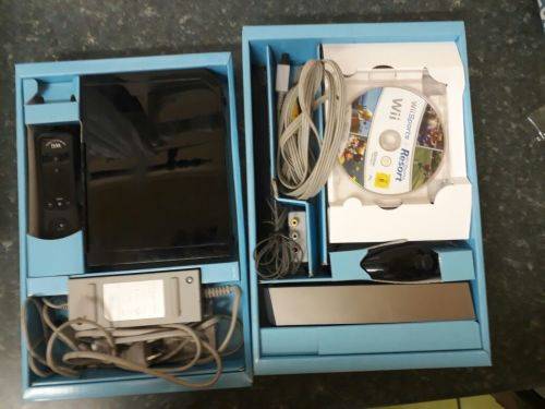 WII Sport package black console
