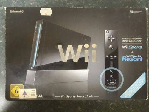WII Sport package black console